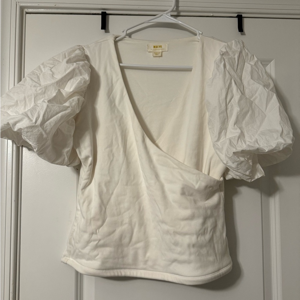 Maeve Puffy Sleeve Top